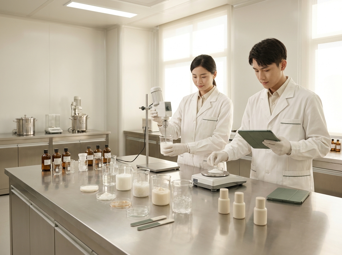 Cosmetics R&D laboratory in Guangzhou factory