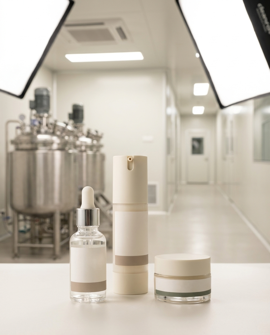 Guangzhou cosmetics manufacturing product and factory overview