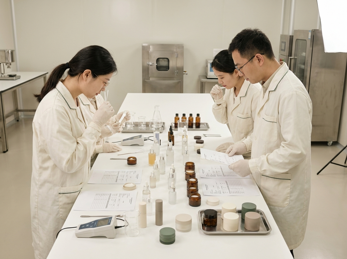 Cosmetics ODM formulation and manufacturing overview