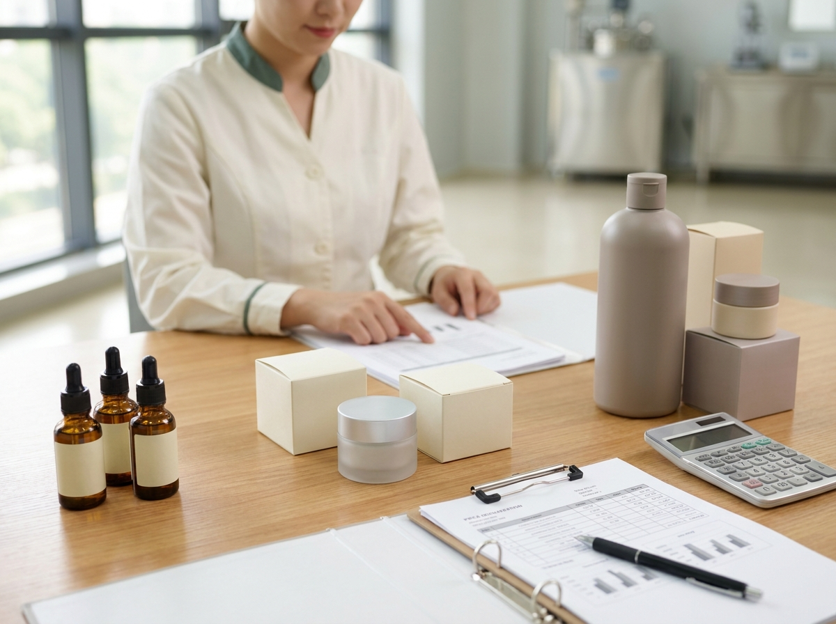 Cosmetics MOQ and pricing structure guide
